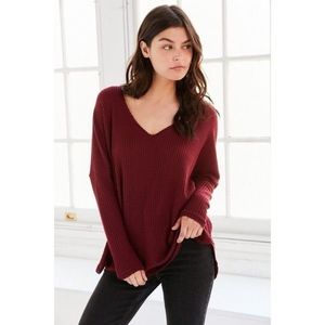 Urban Outfitters Maroon Sweater